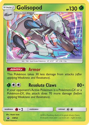 Golisopod (SM52) [Sun & Moon: Black Star Promos]-1