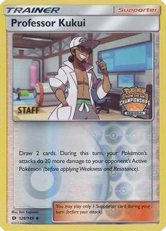 Professor Kukui (128/149) (Regional Championship Promo Staff) [Sun & Moon: Base Set]-1
