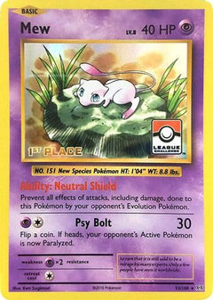 Mew (53/108) (League Promo 1st Place) [XY: Evolutions]-1