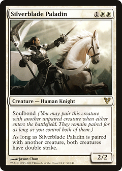 Silverblade Paladin [Avacyn Restored]-1