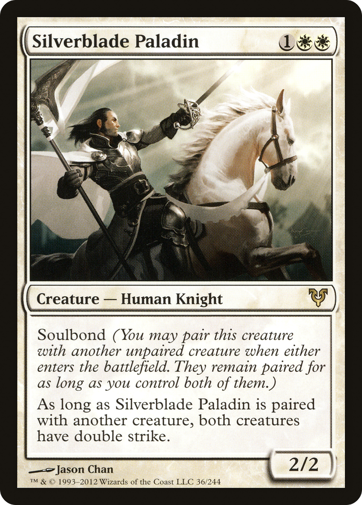 Silverblade Paladin [Avacyn Restored]-1