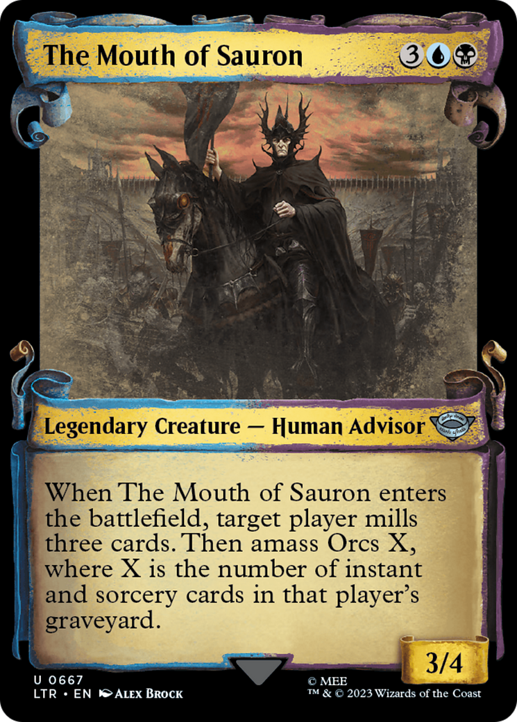 The Mouth of Sauron [The Lord of the Rings: Tales of Middle-Earth Showcase Scrolls]-1