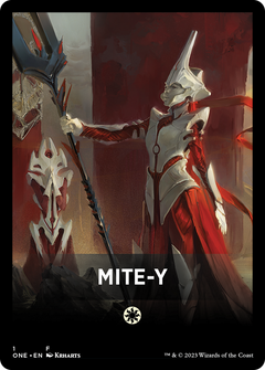 Mite-y (FONE-001) - Phyrexia: All Will Be One Jumpstart Front Cards-1