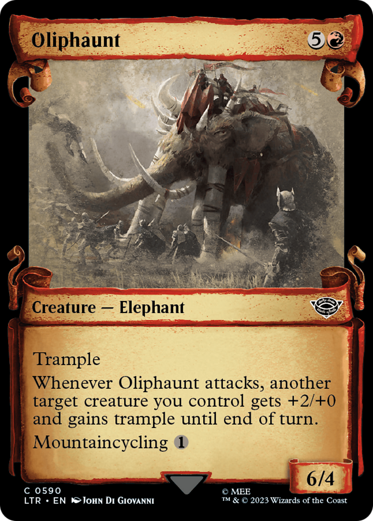 Oliphaunt [The Lord of the Rings: Tales of Middle-Earth Showcase Scrolls]-1