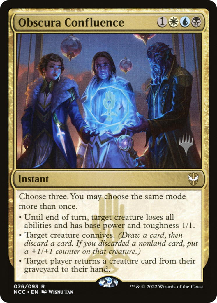 Obscura Confluence (Promo Pack) [Streets of New Capenna Commander Promos]-1