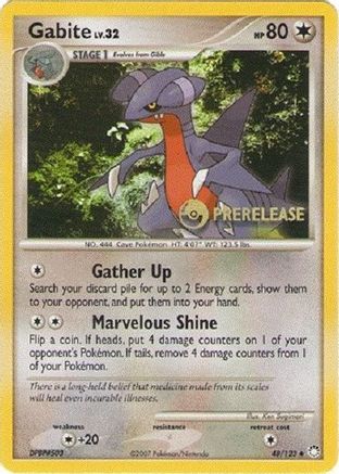 Gabite (48/123) (Prerelease Promo) [Diamond & Pearl: Black Star Promos]-1