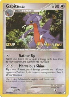 Gabite (48/123) (Staff Prerelease Promo) [Diamond & Pearl: Black Star Promos]-1