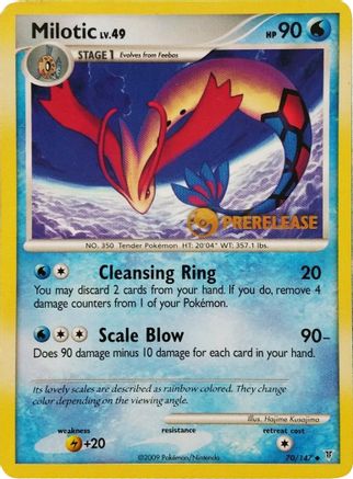 Milotic (70/147) (Prerelease Promo) [Nintendo: Black Star Promos]-1