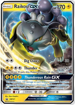 Raikou GX (SM121) [Sun & Moon: Black Star Promos]-1