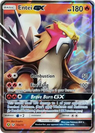 Entei GX (10a/73) [Alternate Art Promos]-1