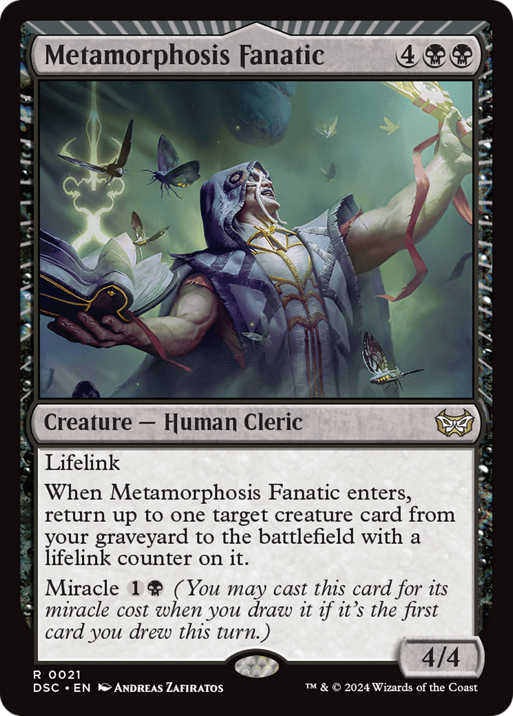 Metamorphosis Fanatic [Duskmourn: House of Horror Commander]-1
