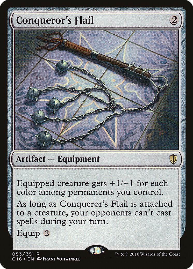 Conqueror's Flail [Commander 2016]-1