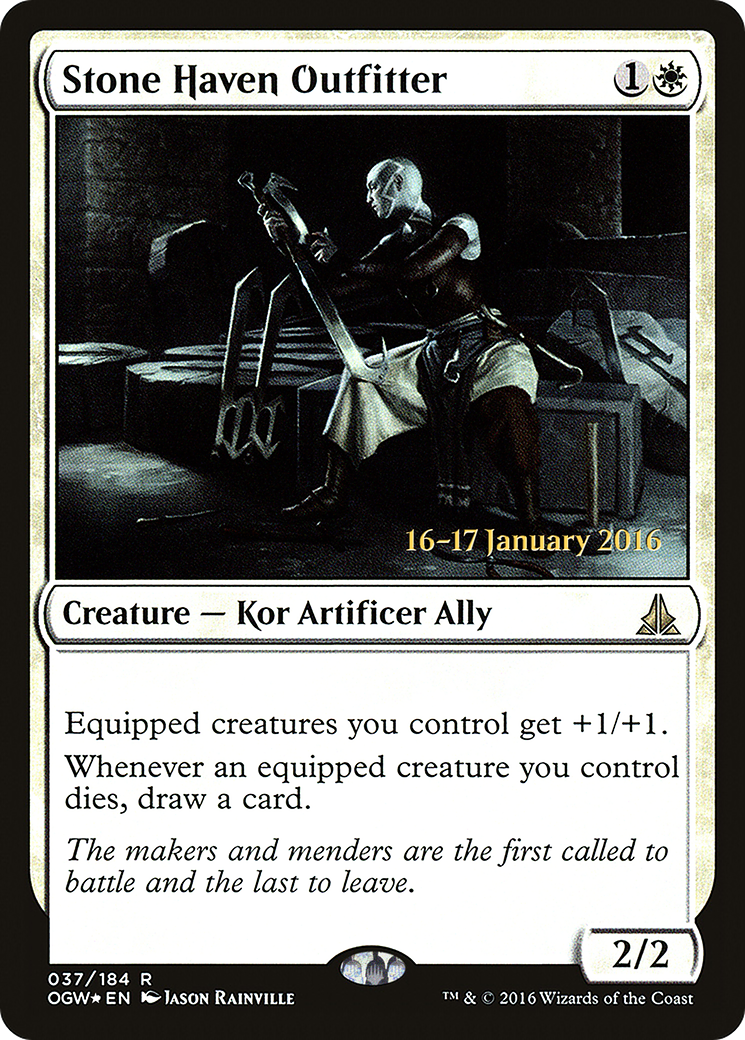 Stone Haven Outfitter [Oath of the Gatewatch Prerelease Promos]-1
