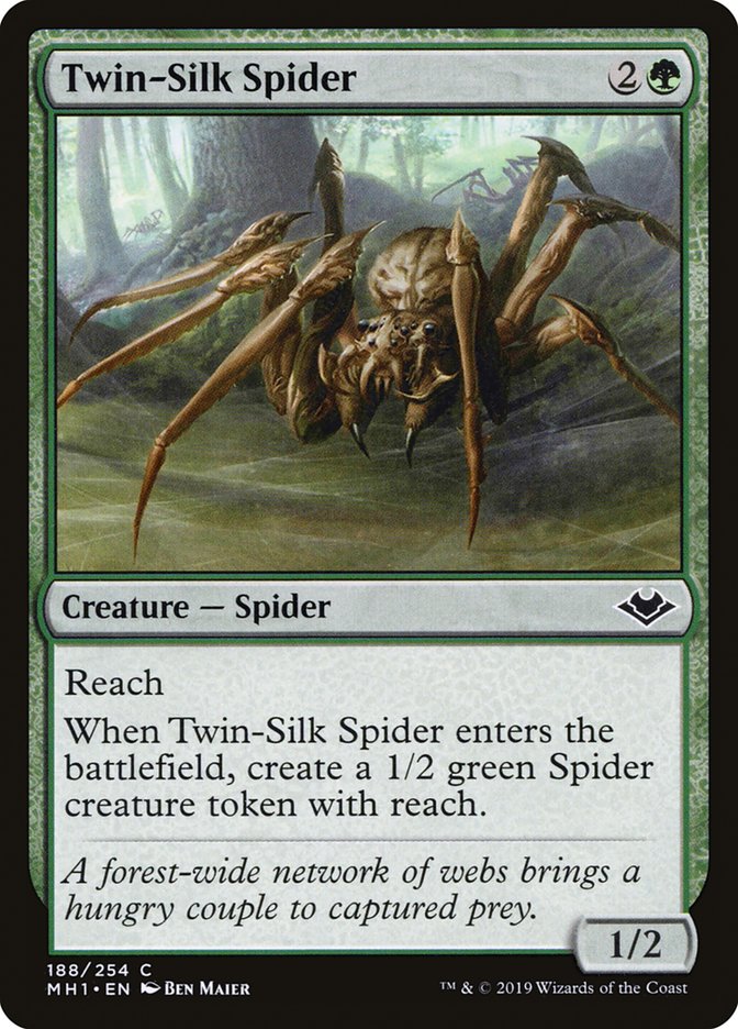 Twin-Silk Spider [Modern Horizons]-1