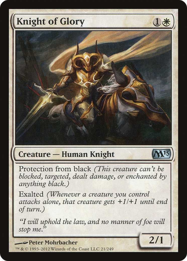 Knight of Glory [Magic 2013]-1