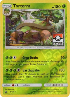 Torterra (9/156) (League Promo) [Sun & Moon: Ultra Prism]-1