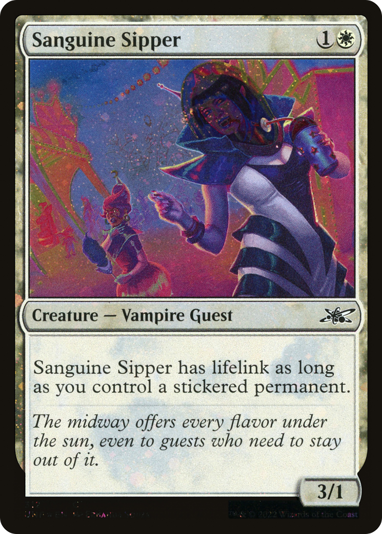 Sanguine Sipper (Galaxy Foil) [Unfinity]-1