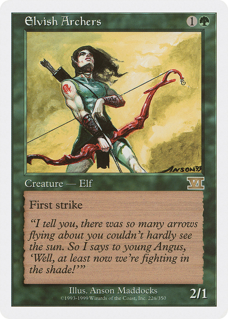 Elvish Archers [Classic Sixth Edition]-1