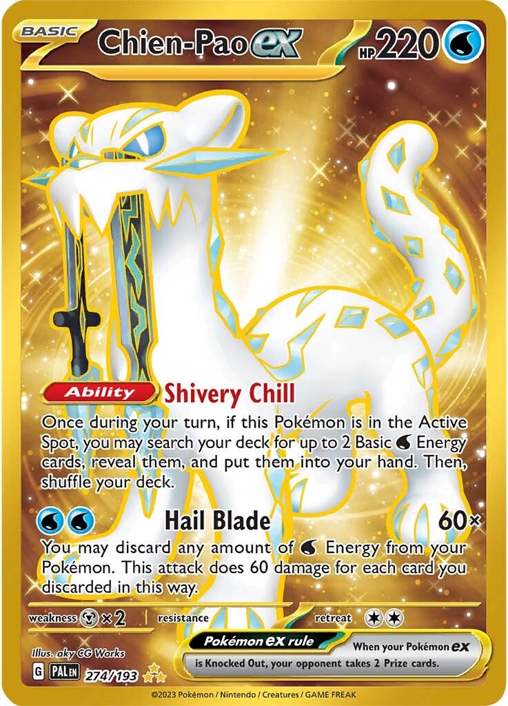 Chien-Pao ex (274/193) [Scarlet & Violet: Paldea Evolved]-1