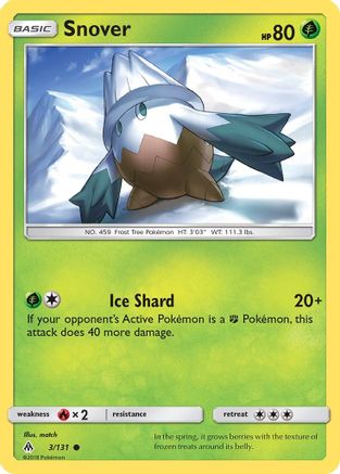 Snover (3/131) [Sun & Moon: Forbidden Light]-1