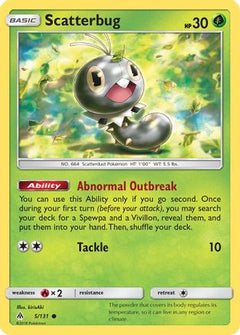 Scatterbug (5/131) [Sun & Moon: Forbidden Light]-1