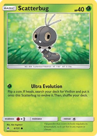Scatterbug (6/131) [Sun & Moon: Forbidden Light]-1