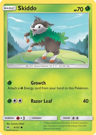 Skiddo (9/131) [Sun & Moon: Forbidden Light]-1
