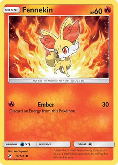 Fennekin (14/131) [Sun & Moon: Forbidden Light]-1