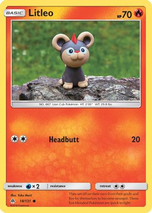 Litleo (18/131) [Sun & Moon: Forbidden Light]-1