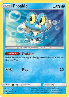 Froakie (21/131) [Sun & Moon: Forbidden Light]-1