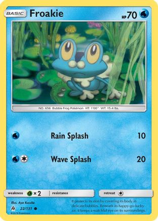 Froakie (22/131) [Sun & Moon: Forbidden Light]-1