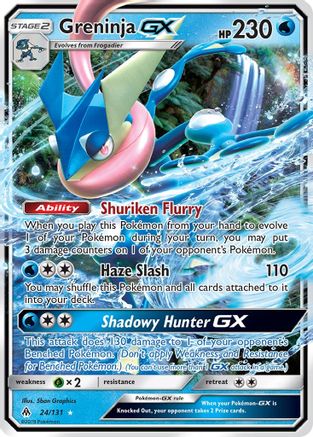 Greninja GX (24/131) [Sun & Moon: Forbidden Light]-1