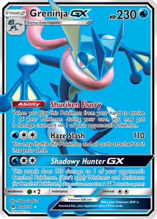 Greninja GX (120/131) [Sun & Moon: Forbidden Light]-1