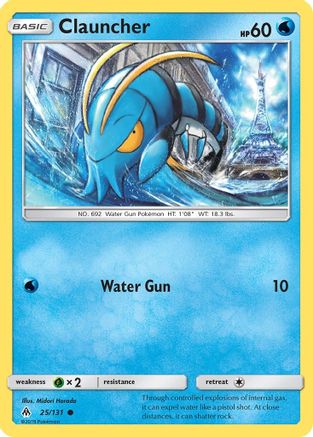Clauncher (25/131) [Sun & Moon: Forbidden Light]-1