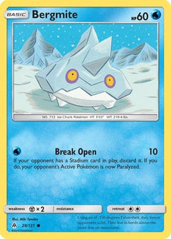Bergmite (29/131) [Sun & Moon: Forbidden Light]-1