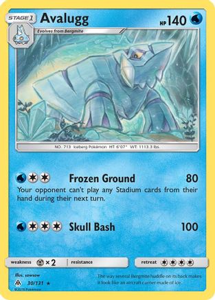 Avalugg (30/131) [Sun & Moon: Forbidden Light]-1