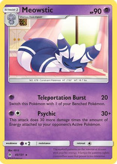 Meowstic (45/131) [Sun & Moon: Forbidden Light]-1