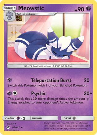 Meowstic (45/131) [Sun & Moon: Forbidden Light]-1