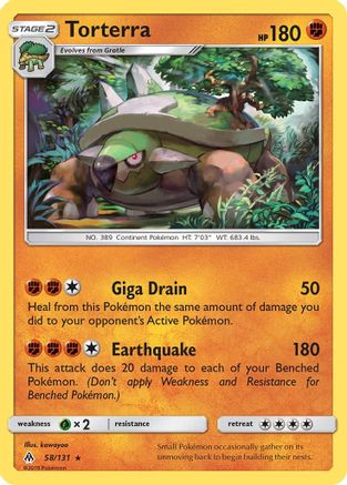 Torterra (58/131) [Sun & Moon: Forbidden Light]-1