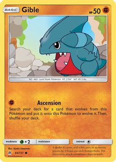 Gible (60/131) [Sun & Moon: Forbidden Light]-1