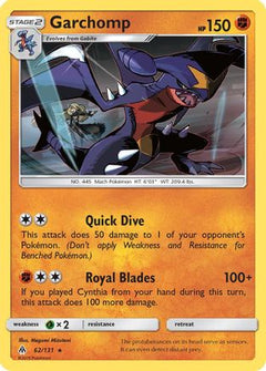 Garchomp (62/131) [Sun & Moon: Forbidden Light]-1