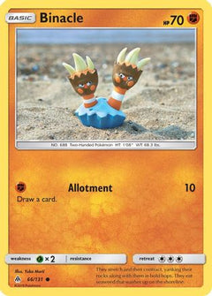 Binacle (66/131) [Sun & Moon: Forbidden Light]-1