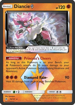 Diancie (74/131) (Prism Star) [Sun & Moon: Forbidden Light]-1