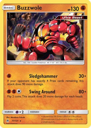 Buzzwole (77/131) [Sun & Moon: Forbidden Light]-1