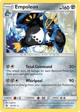 Empoleon (81/131) [Sun & Moon: Forbidden Light]-1
