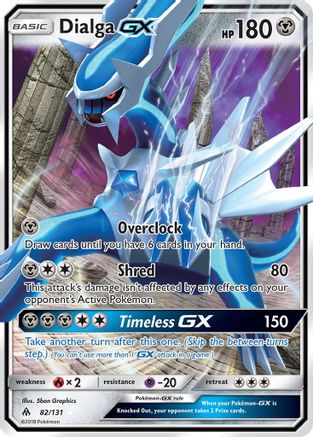 Dialga GX (82/131) [Sun & Moon: Forbidden Light]-1