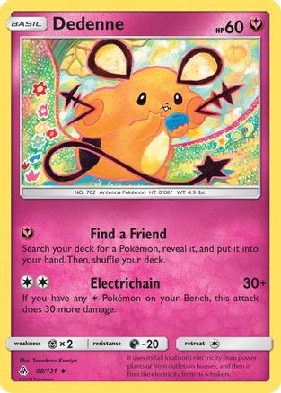 Dedenne (88/131) [Sun & Moon: Forbidden Light]-1