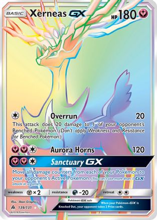 Xerneas GX (139/131) [Sun & Moon: Forbidden Light]-1