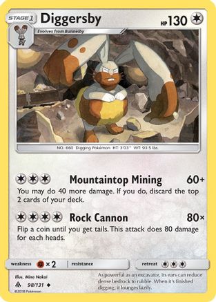 Diggersby (98/131) [Sun & Moon: Forbidden Light]-1