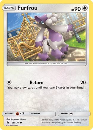 Furfrou (99/131) [Sun & Moon: Forbidden Light]-1